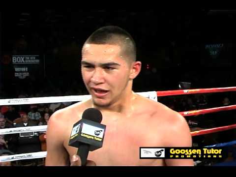 Olympian Javier Molina vs. Miguel Garcia Post Fight Interview