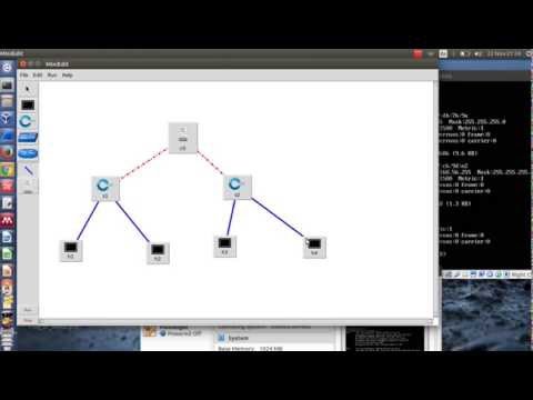 Running miniedit when mininet is installed in VM