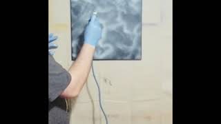 Airbrush nebula timelapse part 1