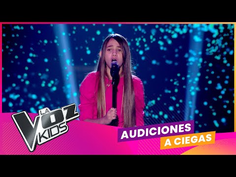 Ariana Sosa canta Con el viento a tu favor | Audiciones a ciegas | La Voz Kids Uruguay 2023