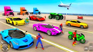 Car Stunt Master Simulator 3D - Mega Ramp Car Driving Superhero Game - Android GamePlay  screenshot 2