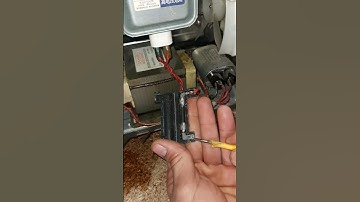 Replacing Microwave Fuse #shorts