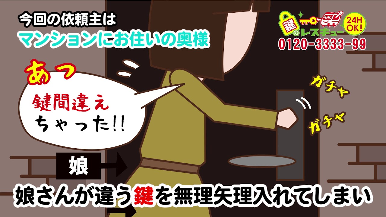 大阪府大阪市 天王寺区でのサービス 鍵屋 鍵のレスキュー 鍵の110番救急車 公式