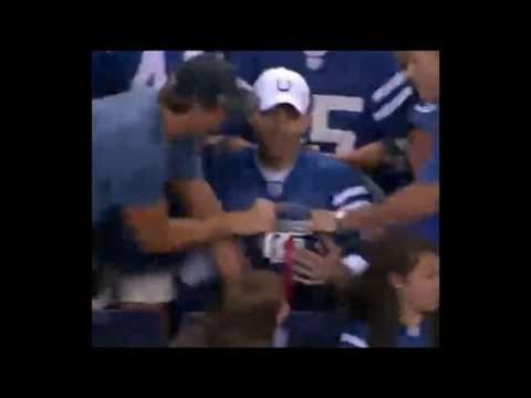 Brandon Jacobs Throws Helmet Into Stands - Colts -...