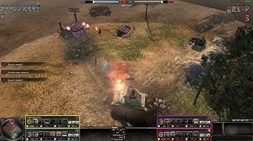 Company of Heroes 2 - Ostwind wipes enemy blob