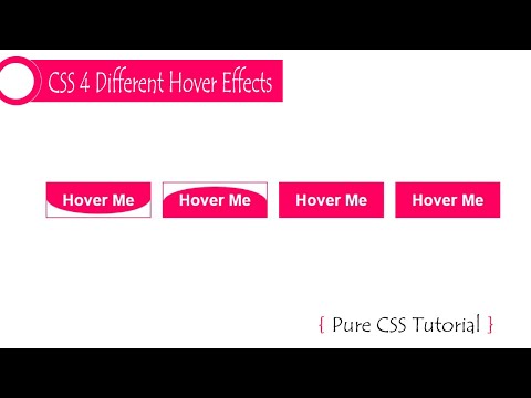 Awesome CSS Button Hover Effects Using Html & CSS | Web_Tutorials