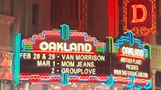 You Are My Subshine - 02-29-2024, Van Morrison, The Fox Theatre, Oakland, CA