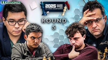 Grabecious Na MATE PAWN?? GM So vs GM Aronian and GM Niemann vs GM Mishra | USA Chess Ch. 2025 Rd 5