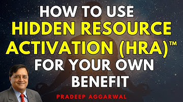 What Is Hidden Resource Activation(HRA)TM? What It Can Do For You By Pradeep Aggarwal