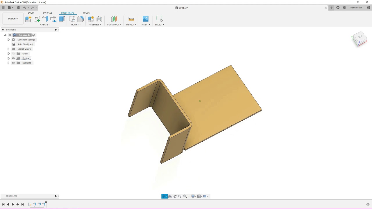 Fusion 360 Tutorial Shaping Machine Part 6 - YouTube