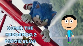 Sonic The Hedgehog 2 Movie Vlog