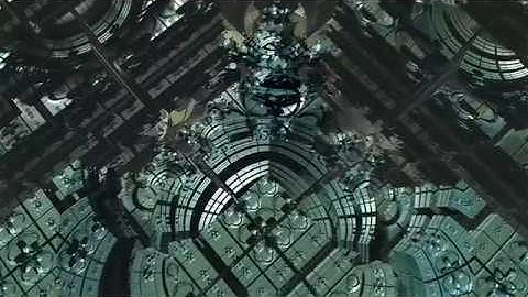 3D Fractal Animation: A City Deserted In Time
