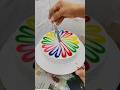 unique multi colour full cake design rainbow #cake #trending #ytshorts #viral #youtube