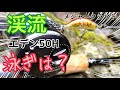 [渓流ベイトフィネス]メジャークラフトエデン50Hの水中映像を撮ってみました！