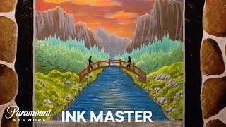 Dimension: A Pane in the Glass  Flash Challenge | Ink Master: Return of the Masters (Season 10)