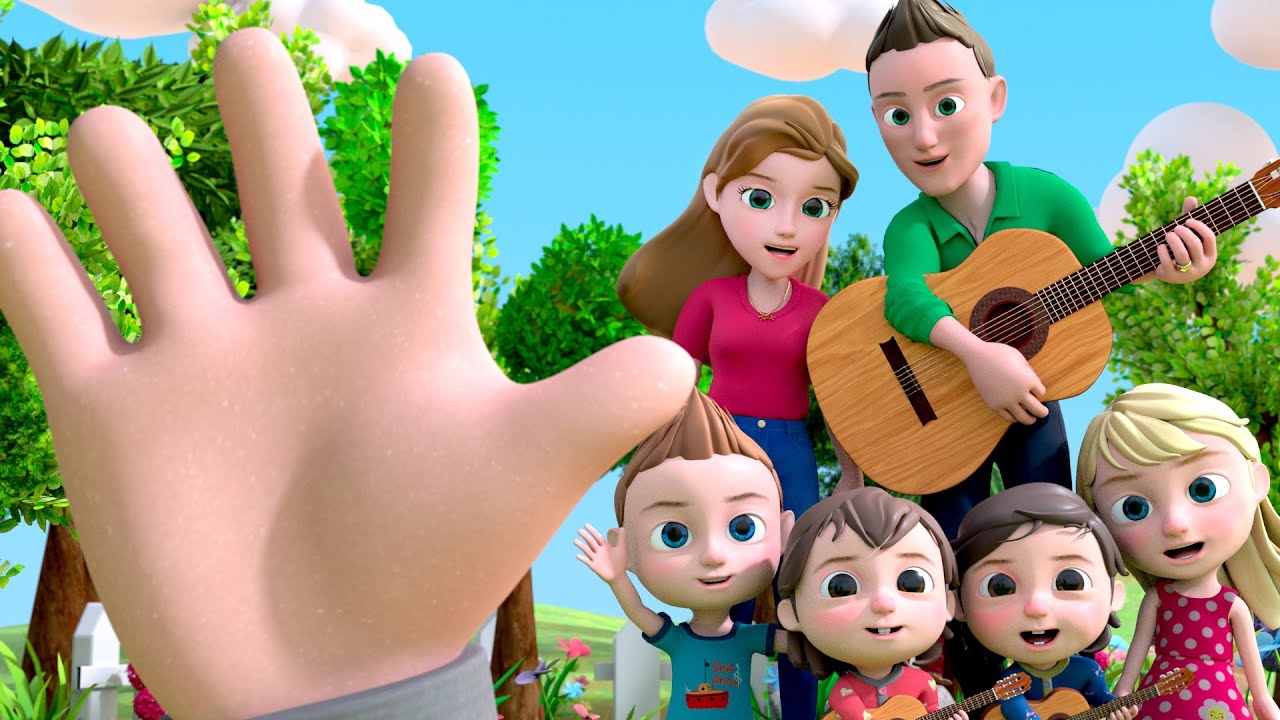 ⁣Finger Family Magyarul Ujj Család✋ És Más gyerekdalok Egybefűzve Letsgomartin 3D
