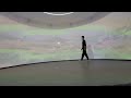 interactive projection 180 Degree simulator Curved Mapping Projection Screen