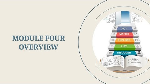 Module 4 Overview