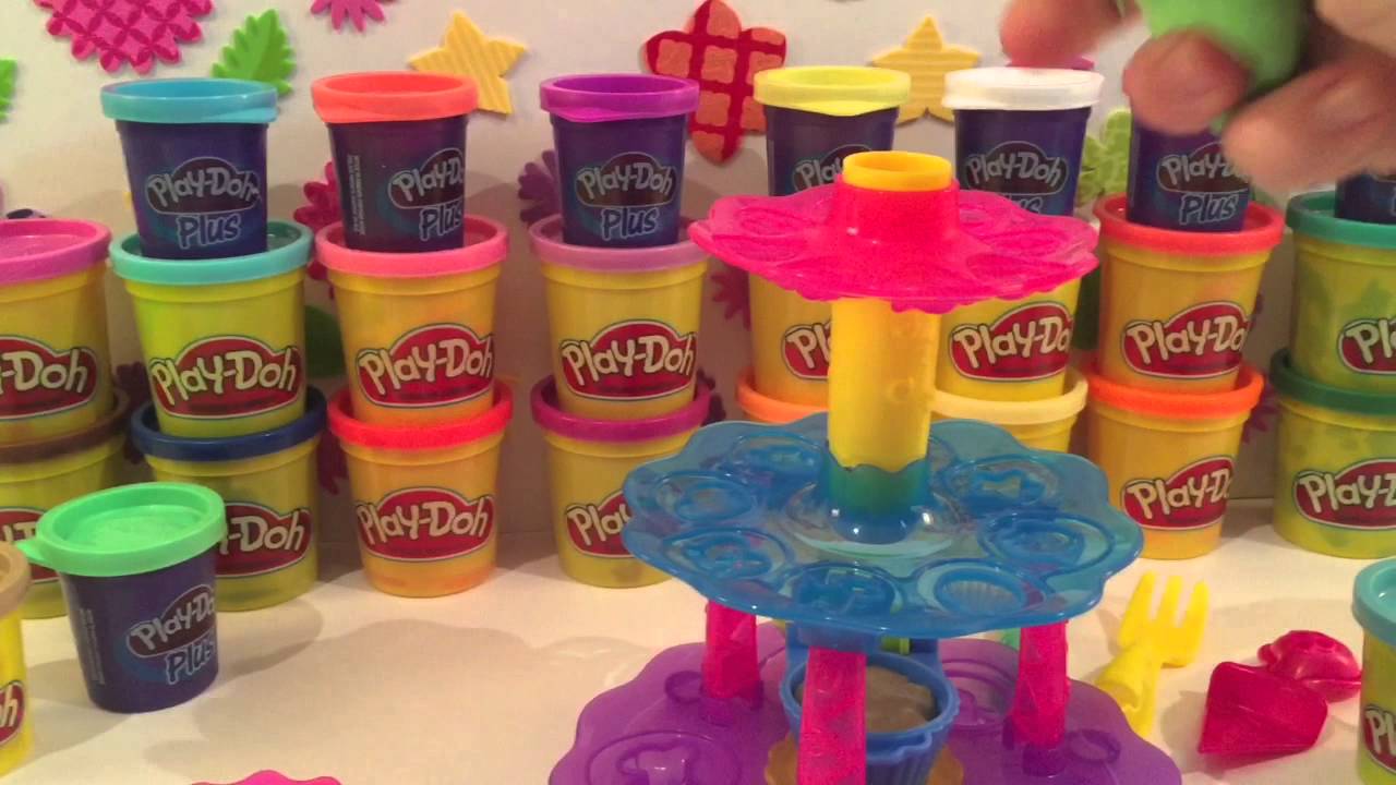 Playdoh Cupcake Tower
