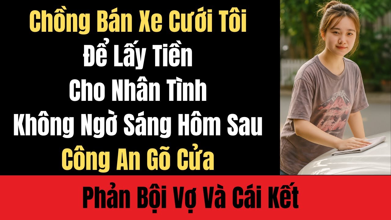 Chồng Bán Xe Cưới Tôi Để Lấy Tiền Cho Nhân Tình, Không Ngờ Sáng Hôm Sau Công An Gõ Cửa
