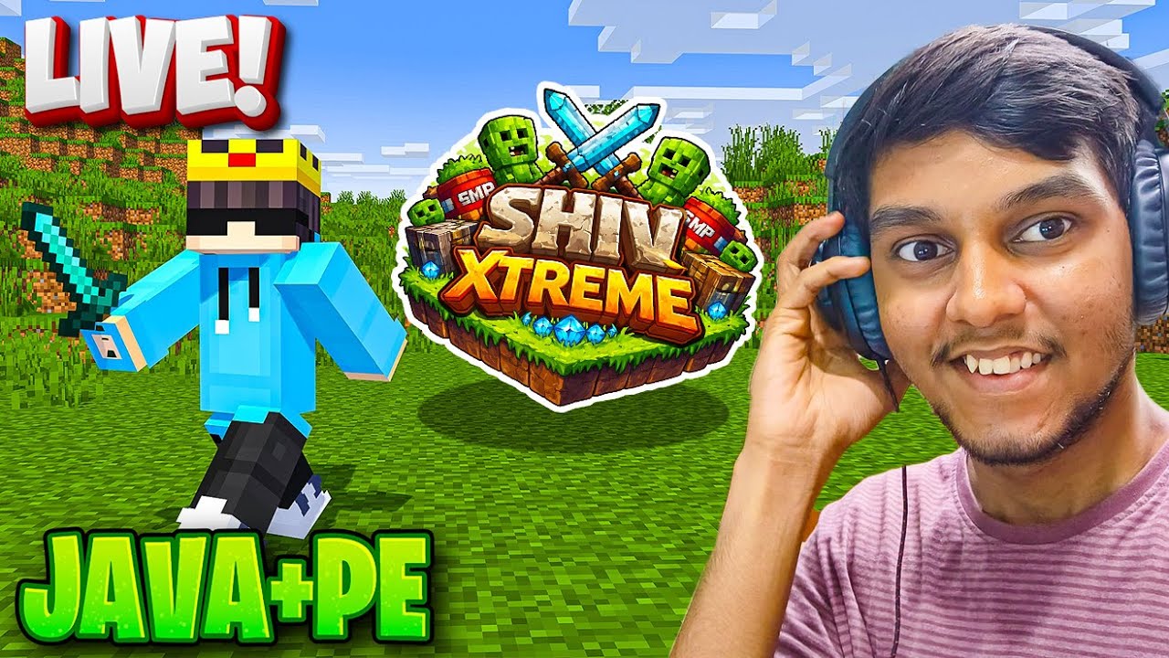 🔴 LIVE: BUILDING THE IMPOSSIBLE BASE on ShivXtreme SMP with Subscribers!
