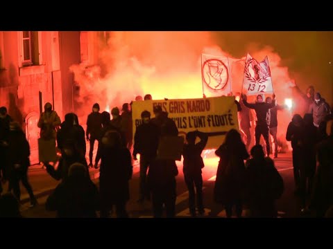 Thousands protest in Nantes, France against 'Comprehensive Security' law | AFP