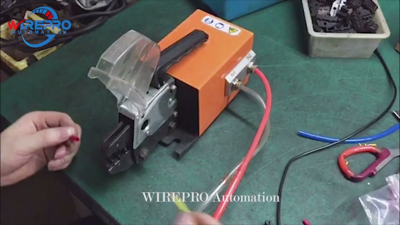 TP-M10 Multiple terminals pneumatic small wire terminal crimper