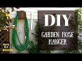 Garden Hose Hanger from Scrap Wood Garden Hose Hanger from Scrap Wood