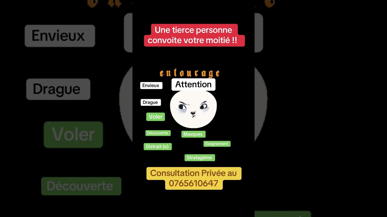 Une tierce personne convoite votre moitié !! 