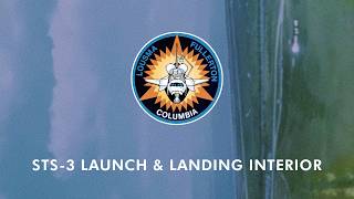 STS-3 Shuttle Launch &amp; Landing Window Cameras, 4k with Audio