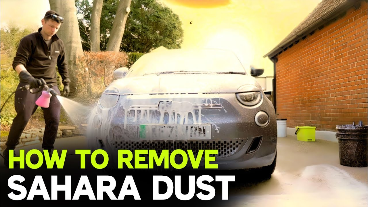 WASH SAHARA DUST OFF YOUR CAR SAFELY YouTube