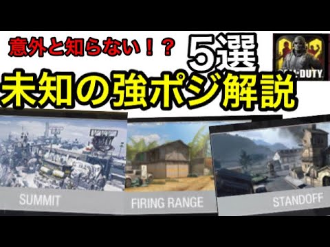 【未出！？】まだ誰も知らない！？強ポジ解説！【CoD mobile】