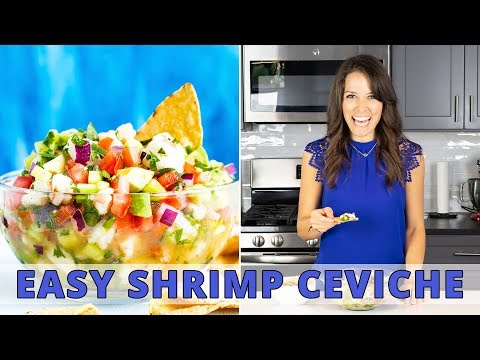 Shrimp Ceviche with Avocado | Low-Carb + Keto