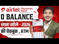 how to open airtel payment bank saving account | Airtel Payment Bank Account Open Kaise Kare 2026