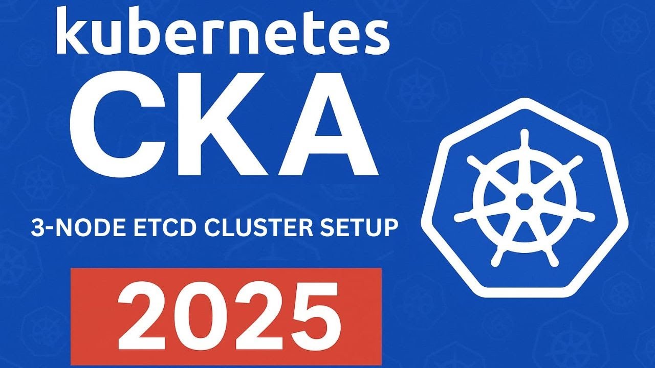 Kubernetes 3-Node etcd Cluster Setup 🔥 Step-by-Step (Day 9) | Sanjay ...