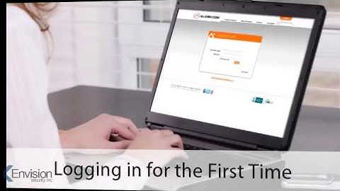 First Time Login for Alarm.com