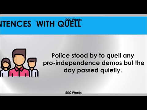 quell---improve-english---meaning-and-5-sentences---gre-/-cat-/-gmat-word---ssc-words