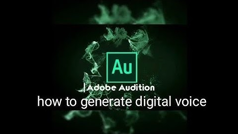 Generate Human Speech in any Language in Adobe Audition CC | Text to Speech | Part 4 | samarthdalela