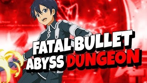 SAO: Fatal Bullet Abyss Dungeon Boss Fight (Corpse Sniffer)