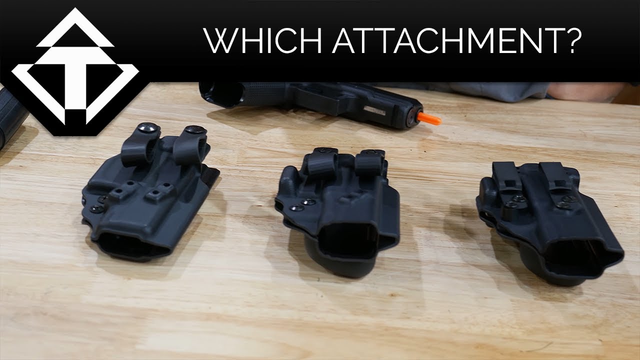 TENICOR | What attachment option should I choose for my holster?