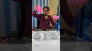 Cotton Candy Vs Hot and Cold Water !!