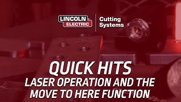 Quick Hits: Laser operations and the move to here function