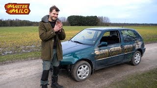 VW Golf mk3 topspeed in reverse