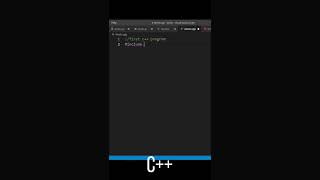 Hello world In 5 Different Programming Languages #shorts