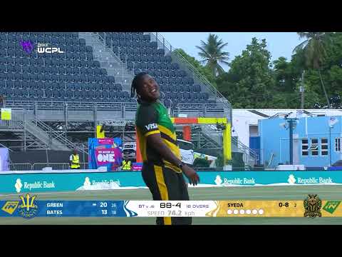 Green clears the ropes! | CPL 2026