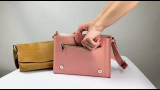 Elegant Small Bag, Soft Leather Purse Crossbody, Gift for Women screenshot 2