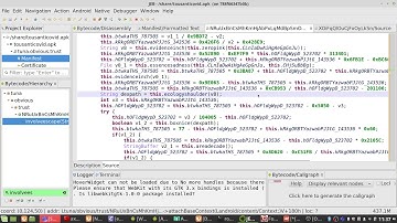 Finding the DEX the malware loads using JEB