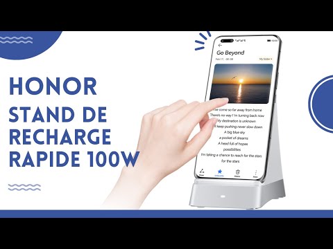Le chargeur sans fil 100 W le plus rapide ?⚡Test du HONOR SuperCharge Wireless Charger Stand