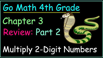 Go Math 4th Grade Chapter 3 Review 2