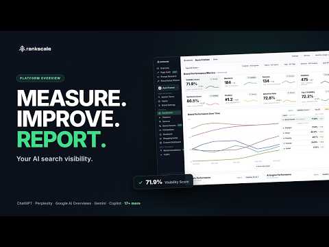 Thumbnail of the official Rankscale AI YouTube video
